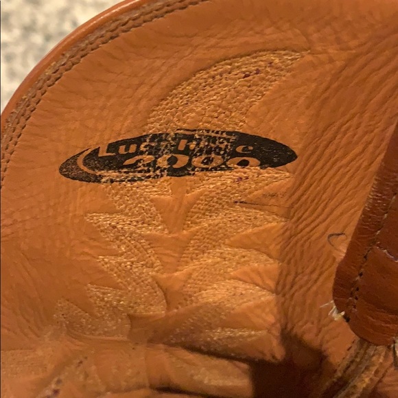 Lucchese hornback caiman boots. 10 1/2 - Picture 5 of 11